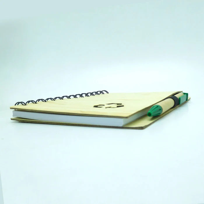 Ecoagenda Bambú con troquel