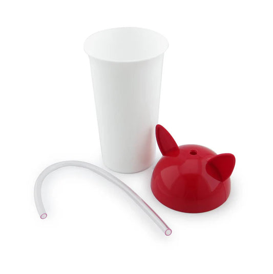Vaso fiestero tapa Gato