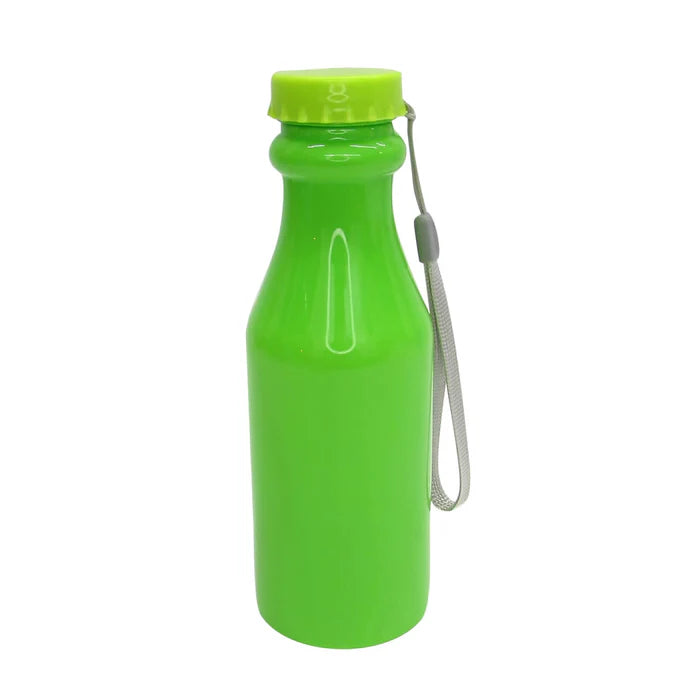 Botella fiestera colorida
