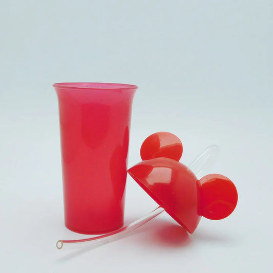 Vaso fiestero tapa mickey mouse