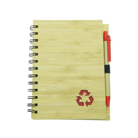 Ecoagenda Bambú con troquel