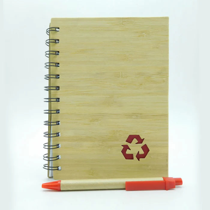 Ecoagenda Bambú con troquel