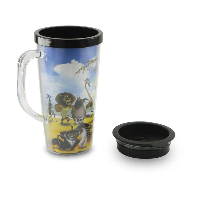 Vaso fiestero para insertar fotos en papel