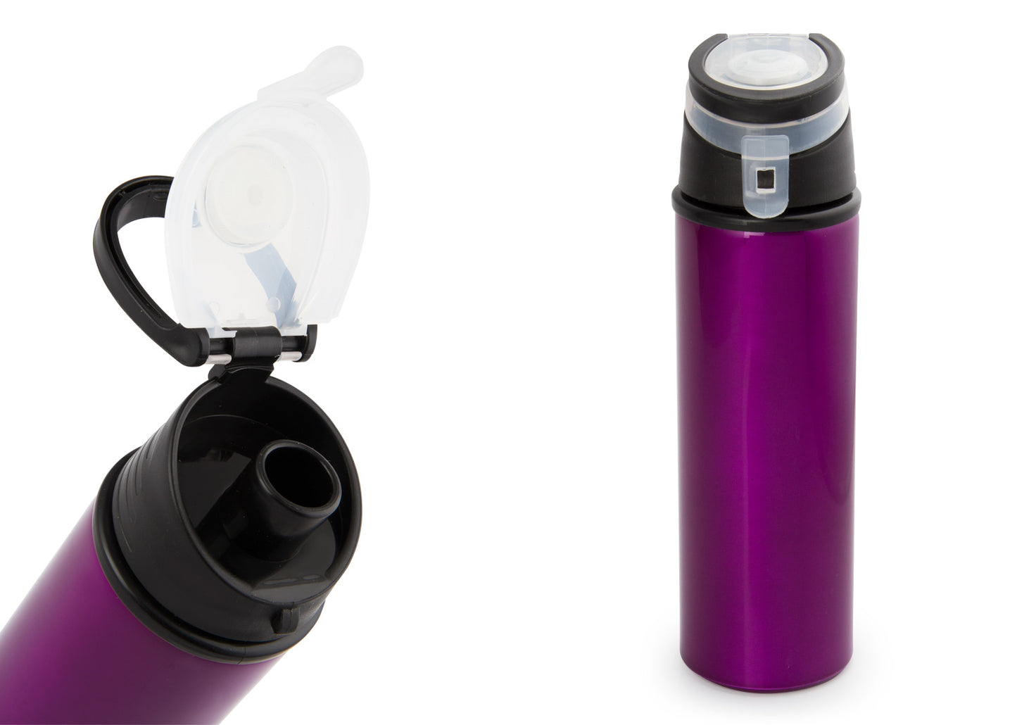 Botella en Aluminio Pull 600ml