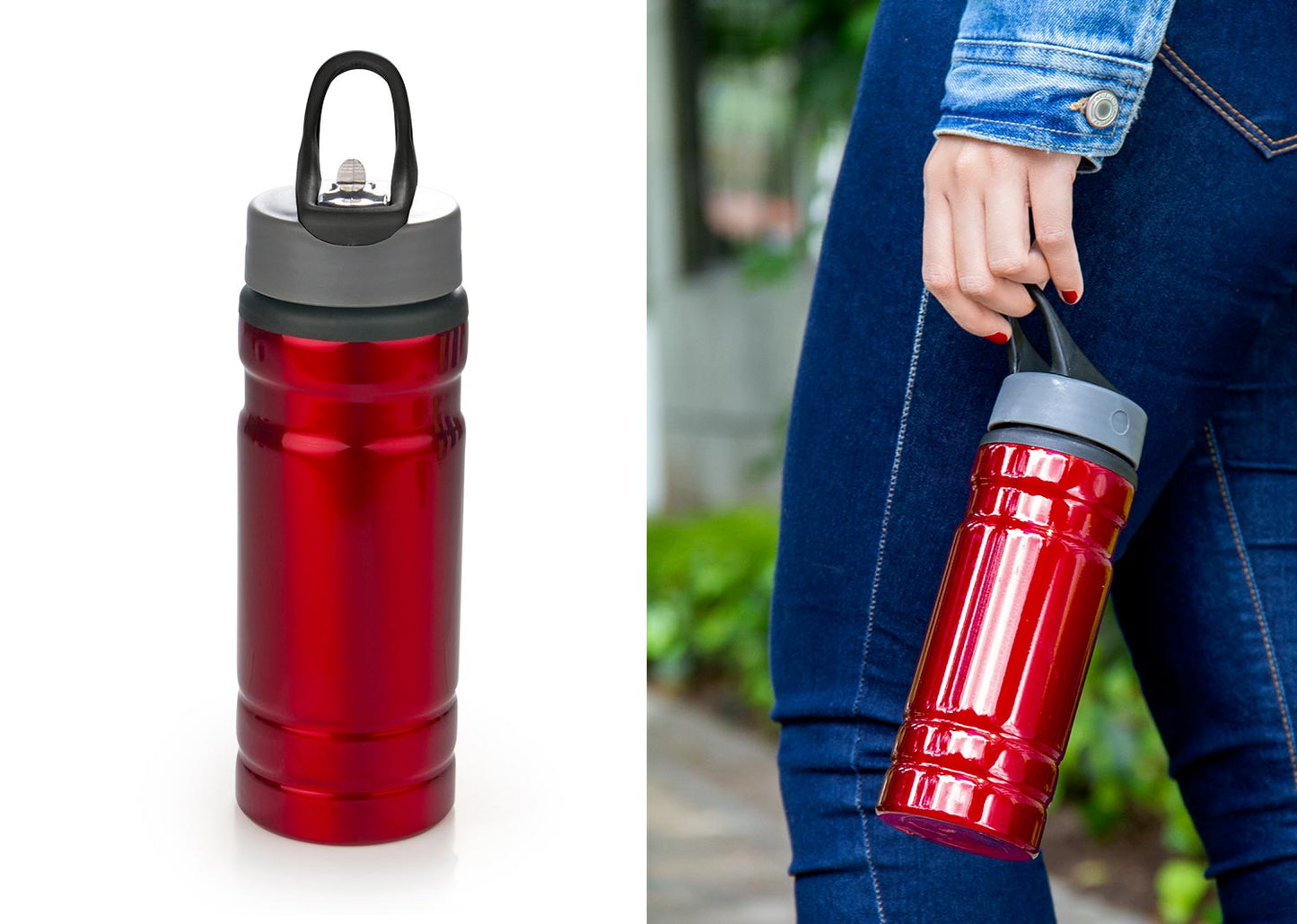 Botella en Aluminio Action 750ml