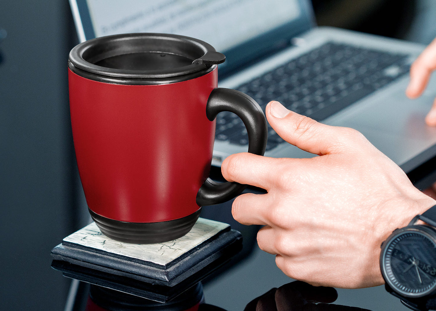 Mug en Acero Dj 473ml