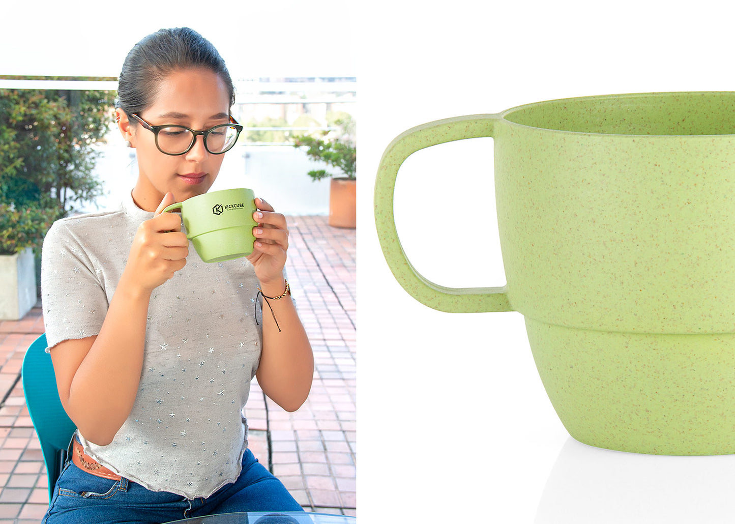 Mug Paja de Trigo 380ml