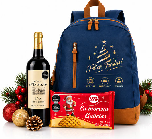 Set navideño corporativo